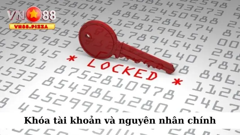 Khóa tài khoản và nguyên nhân chính