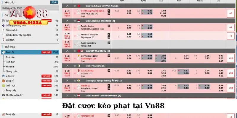Đọc Kèo Bóng Vn88 Chính Xác – Bí Quyết Tăng Tỷ Lệ Thắng Cược 3 Giải trí với kèo phạt trong cá cược thể thao