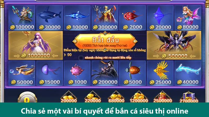 Chia sẻ bí quyết chơi game bắn cá siêu thị đơn giản và tối ưu chiến thắng 3 Chia sẻ bí quyết chơi game bắn cá siêu thị đơn giản và tối ưu chiến thắng