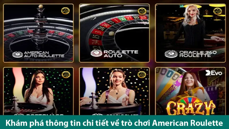 Tìm hiểu các loại cược trong trò chơi American Roulette và sự khác biệt giữa các phiên bản 1 Tìm hiểu các loại cược trong trò chơi American Roulette